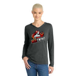 Red Swing  Women’s Perfect Tri ® Long Sleeve Hooded T-Shirt