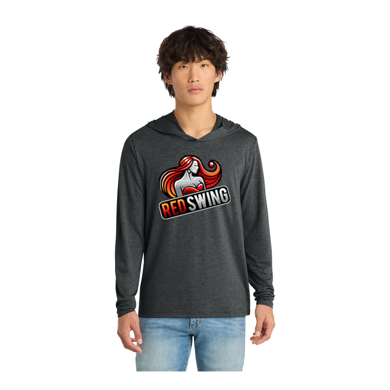 Red Swing  Perfect Tri ® Long Sleeve Hooded T-Shirt