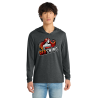 Red Swing  Perfect Tri ® Long Sleeve Hooded T-Shirt