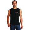 Cotton Red Swing Muscle Shirt