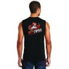 Cotton Red Swing Muscle Shirt