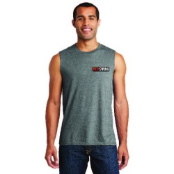 Cotton Red Swing Muscle Shirt