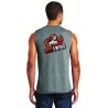 Cotton Red Swing Muscle Shirt