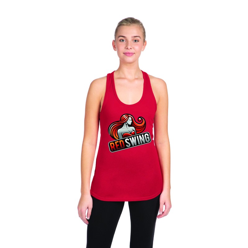 Red Swing Ladies Tank